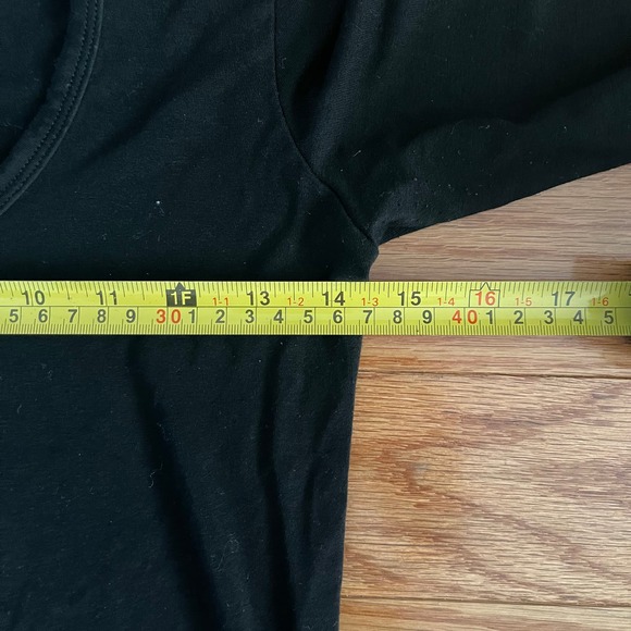 Hatch Womens Size 1 (Small) Maternity The 3/4 Body Dress Black - Picture 7 of 8